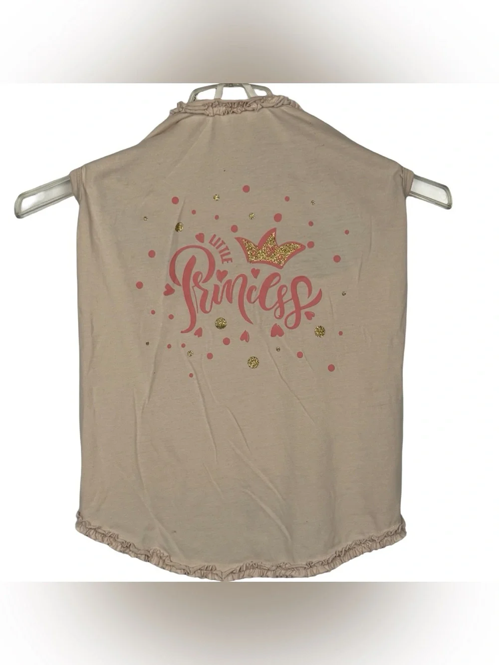 Dog Top Paw T-shirt Pink Princess Size XL Petco